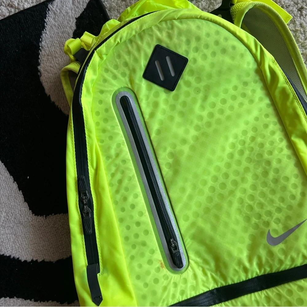 Nike Cheyenne Volt Green Yellow Unisex Backpack Vintage Style